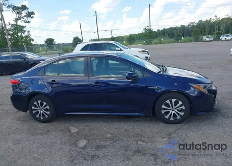 2021 Toyota Corolla Hybrid Le из США, поврежденный, VIN JTDEAMDE0MJ012536